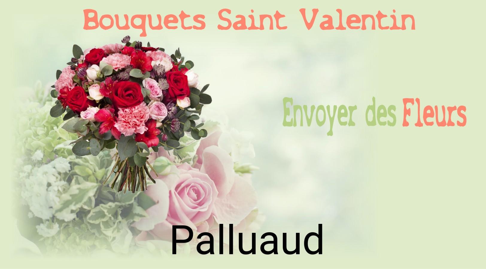 Roses de Saint-Valentin livrées à Palluaud